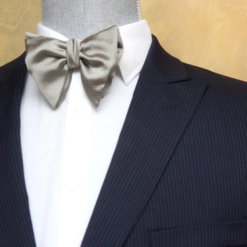 NWT Men's Self-tied Bow Tie Silk big Butterfly Bowtie S673‎